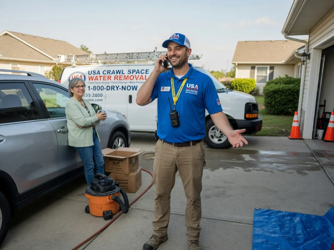 Crawl Space Water Removal Franklin Springs, GA FAQs